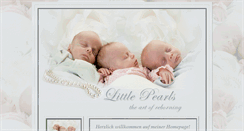 Desktop Screenshot of littlepearls.eu